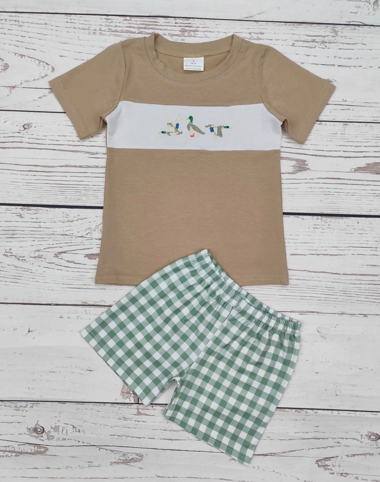 Boys Duck Applique Preorder