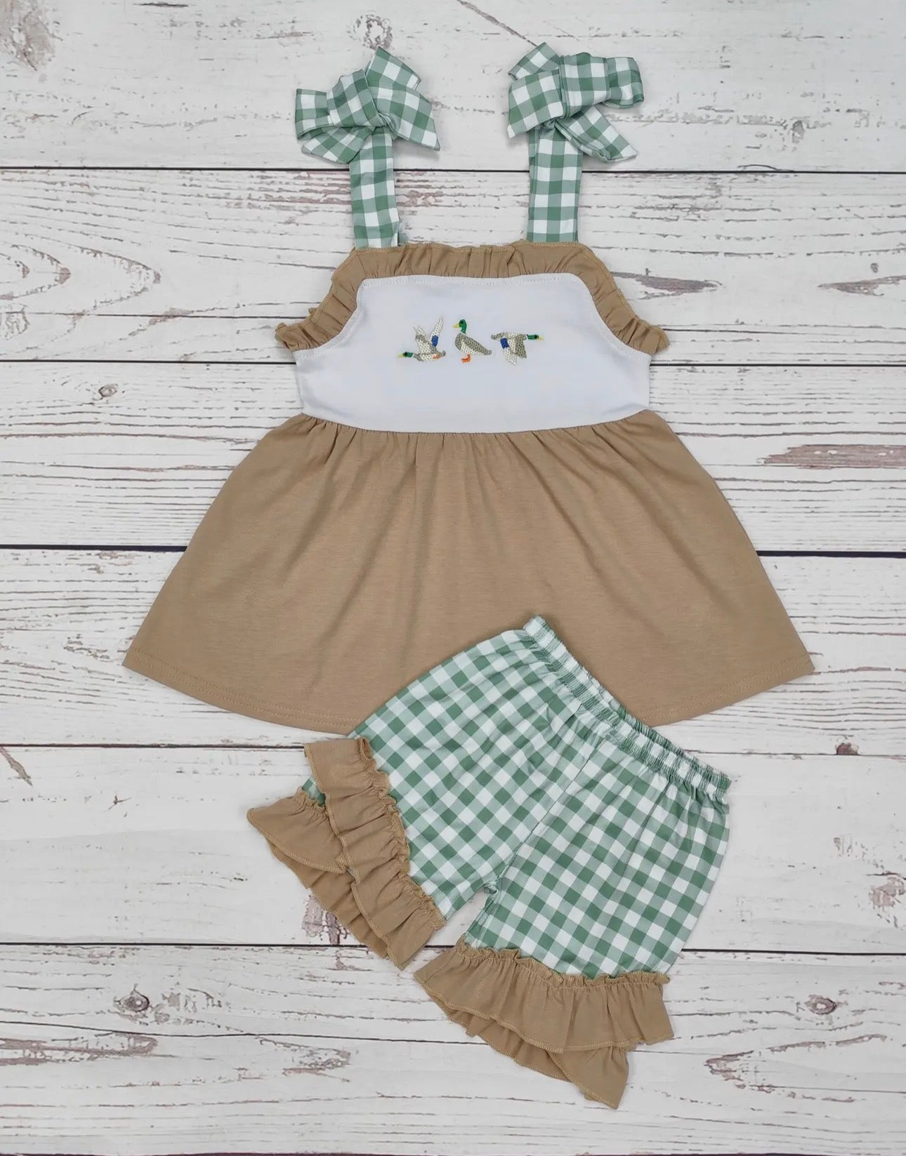 Girls Duck Applique Preorder