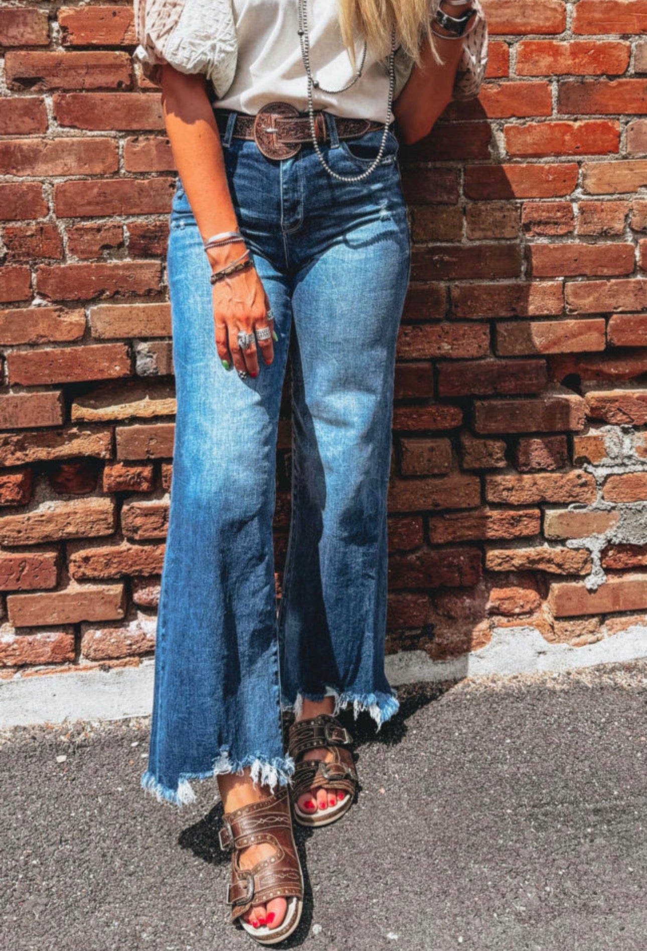 Ansleigh Frayed Hem, PREORDER *final sale*