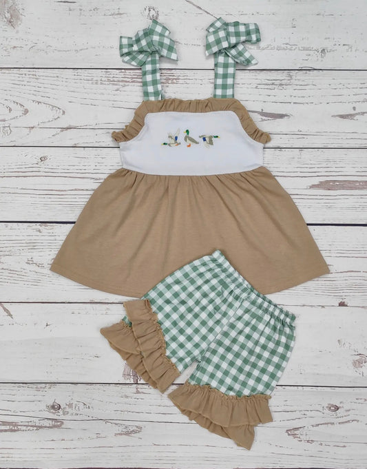 Girls Duck Applique Preorder