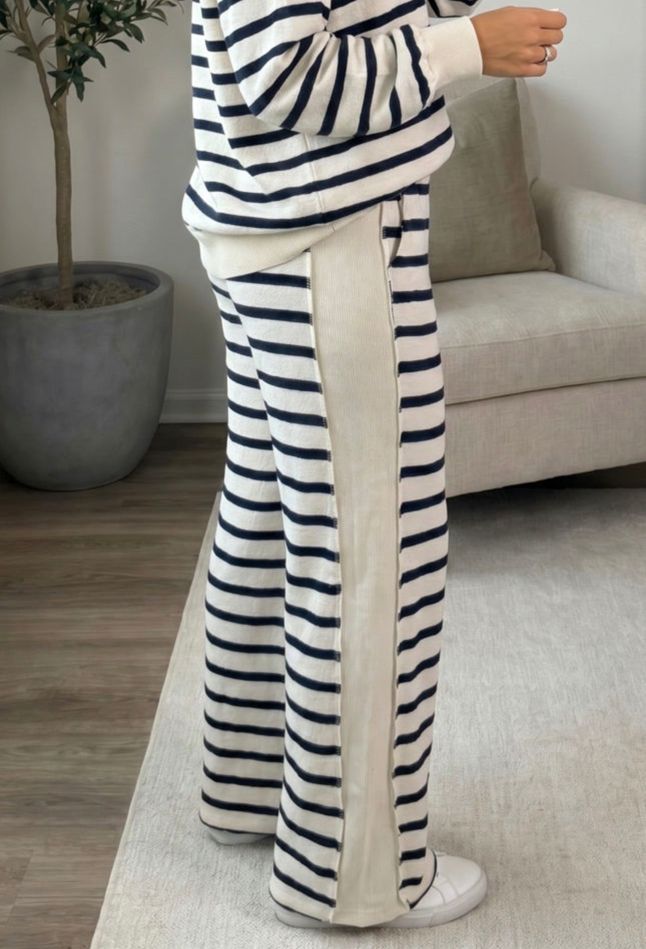 Navy Striped Set, PREORDER