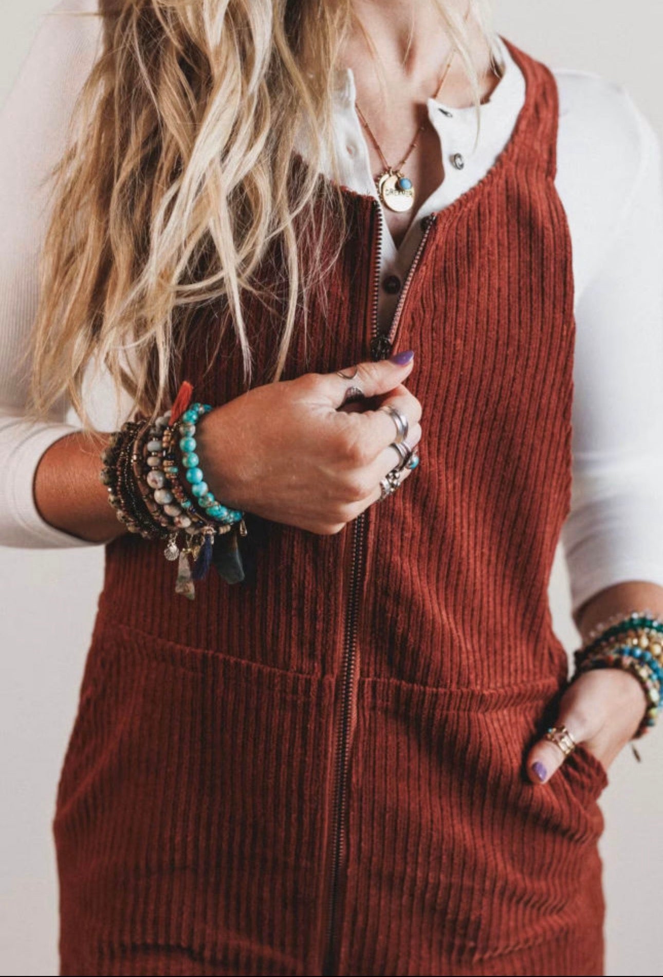 Corduroy Zip Up, PREORDER