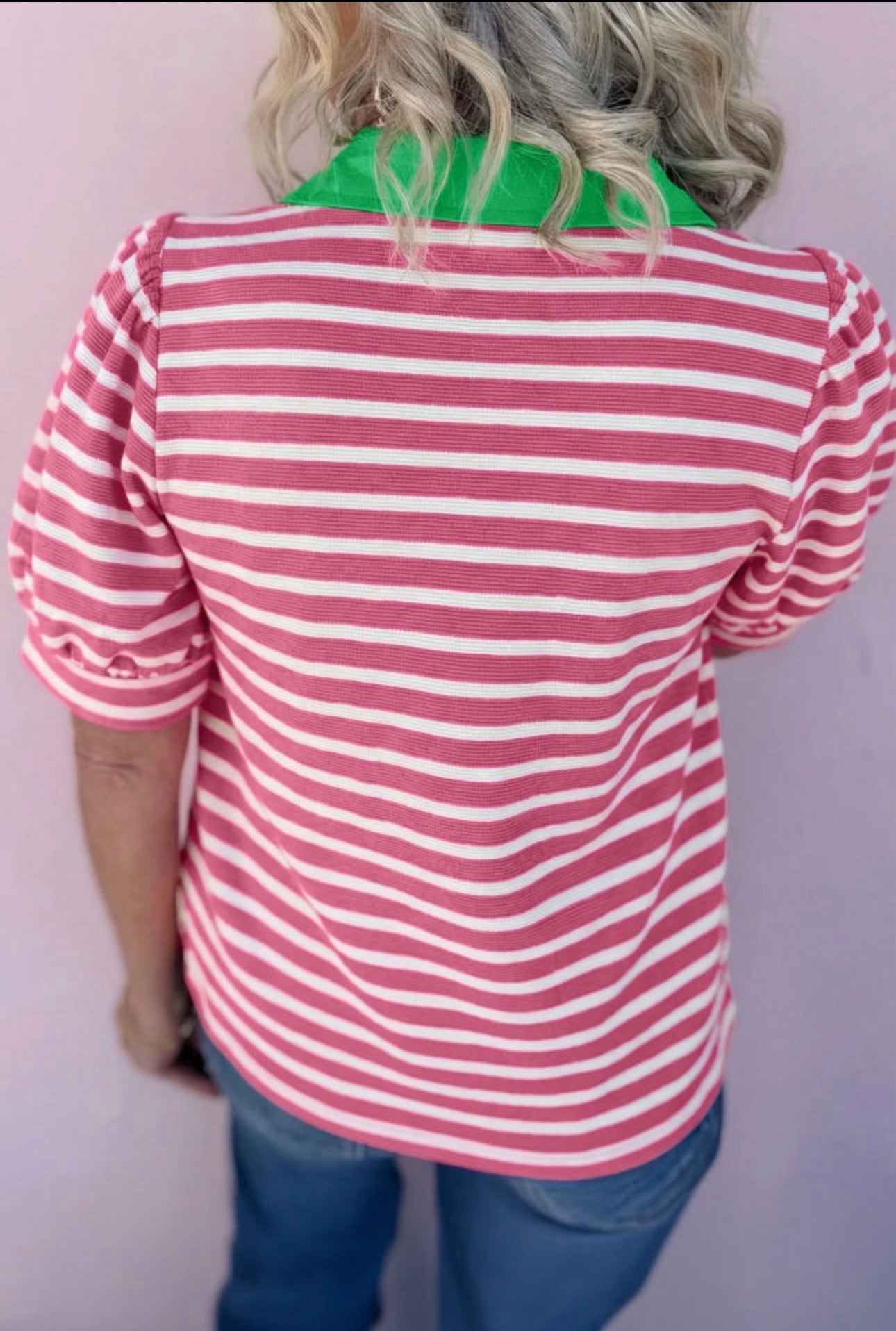 Green Trim Top, PREORDER