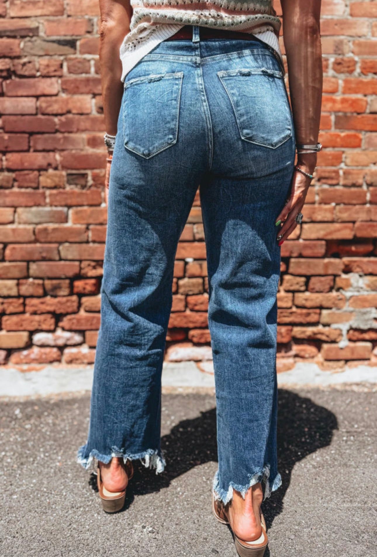 Ansleigh Frayed Hem, PREORDER *final sale*