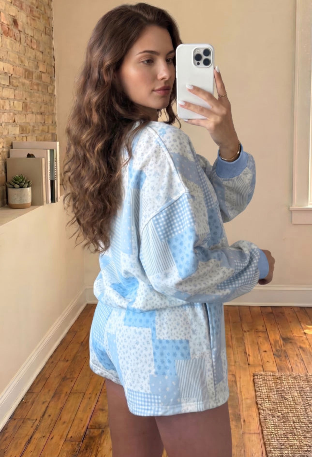 Drop Shoulder Patchwork Set, PREORDER