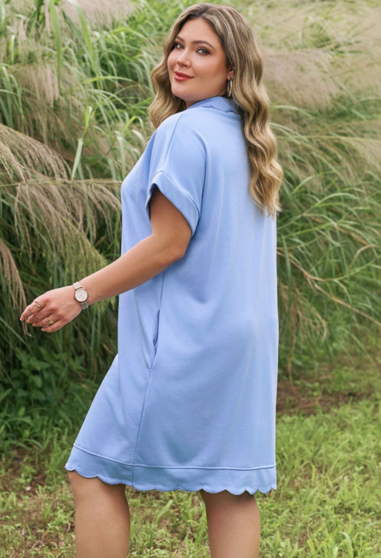 Curvy Scallop Hem, PREORDER