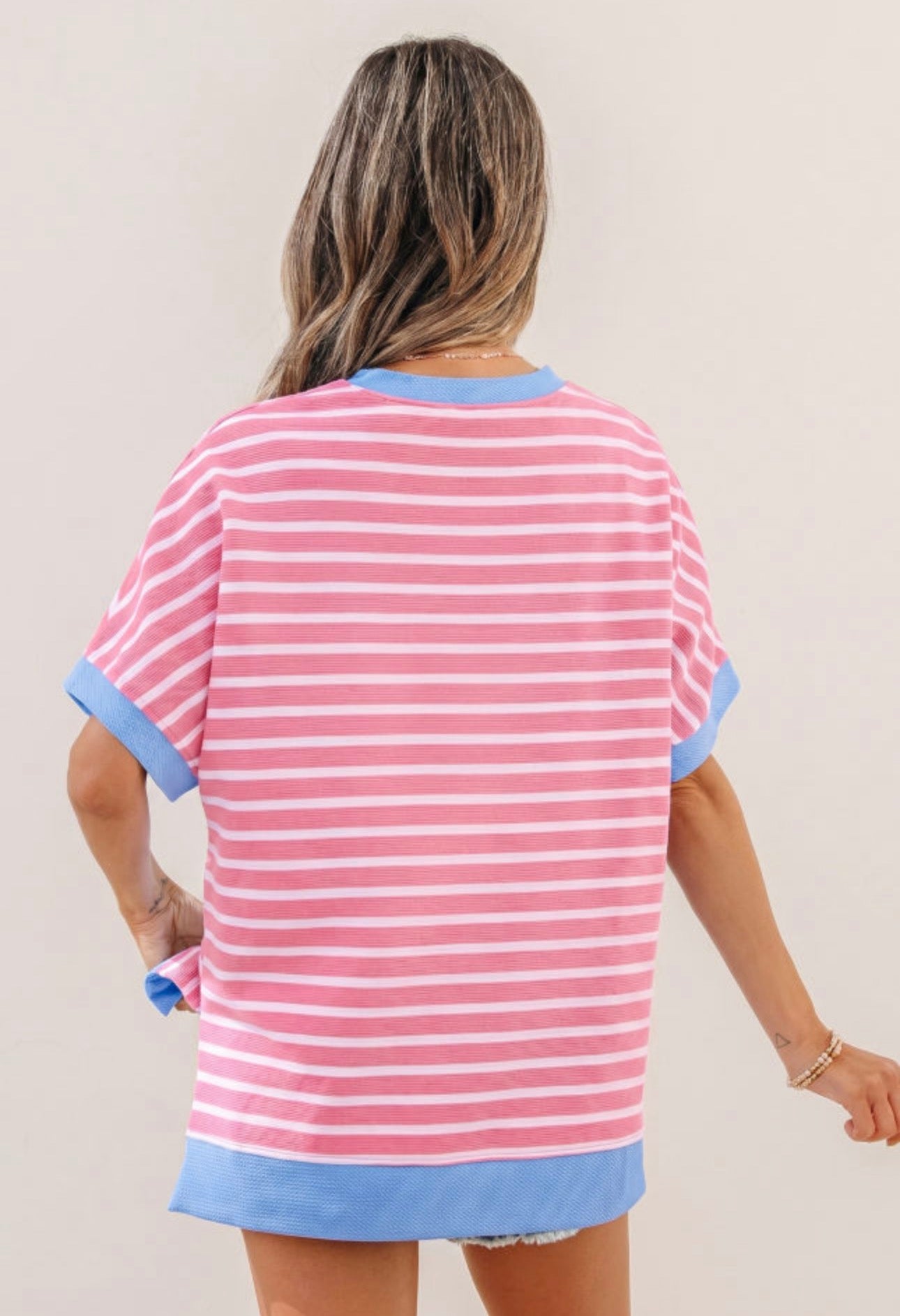 Summer Stripes Tee, 2 Colors PREORDER
