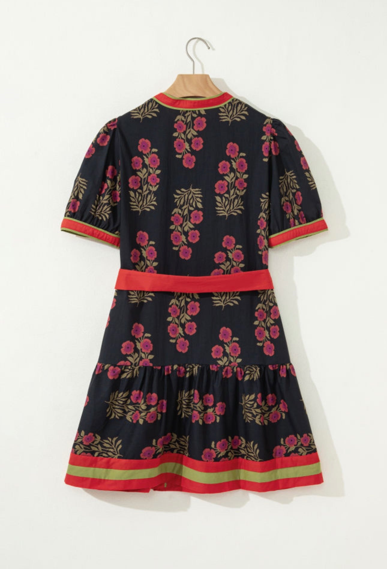 Belted Floral Dress, PREORDER