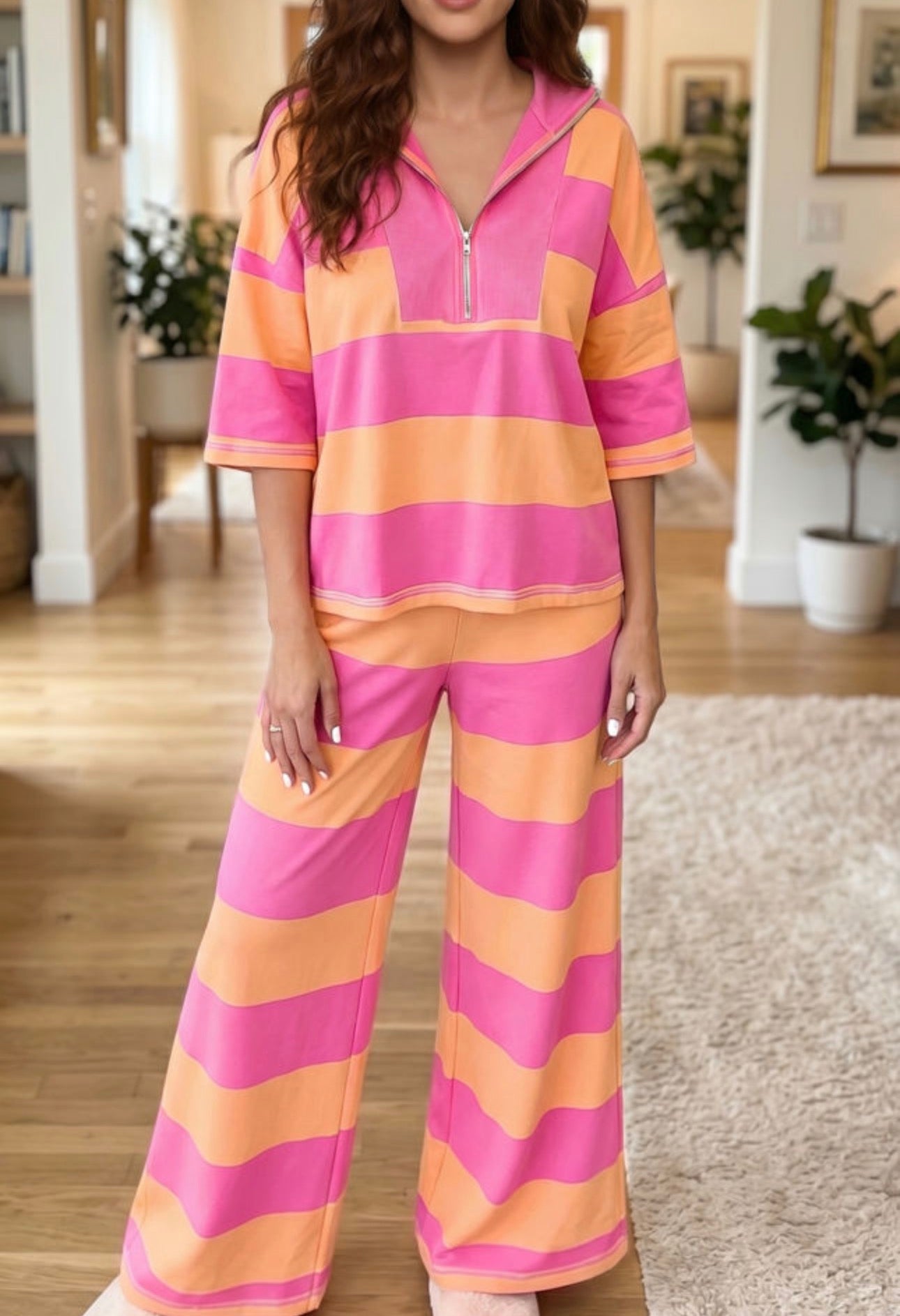 Half Sleeve Color-block Set, PREORDER