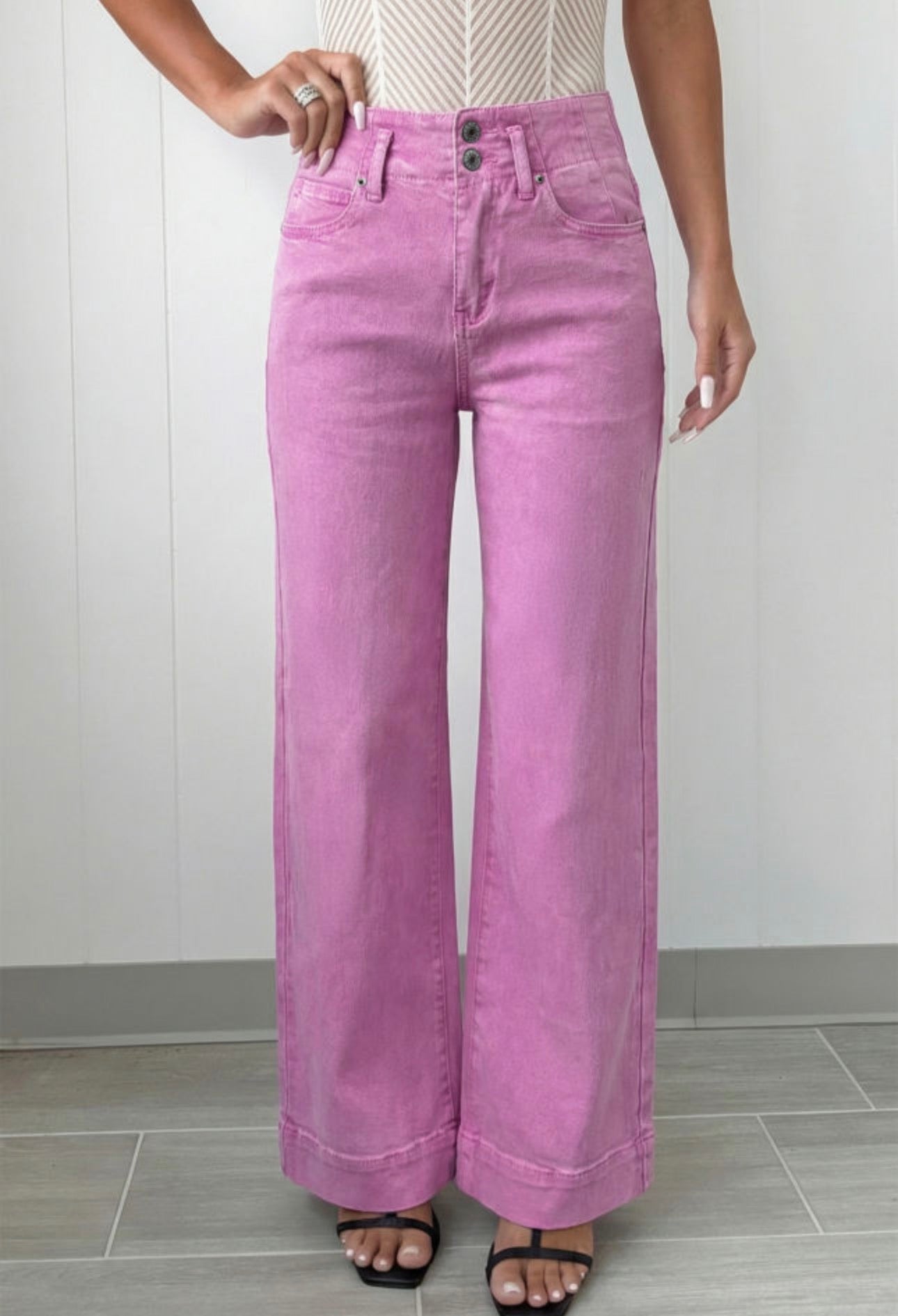 2 Button Denim, 4 Colors, PREORDER *final sale*