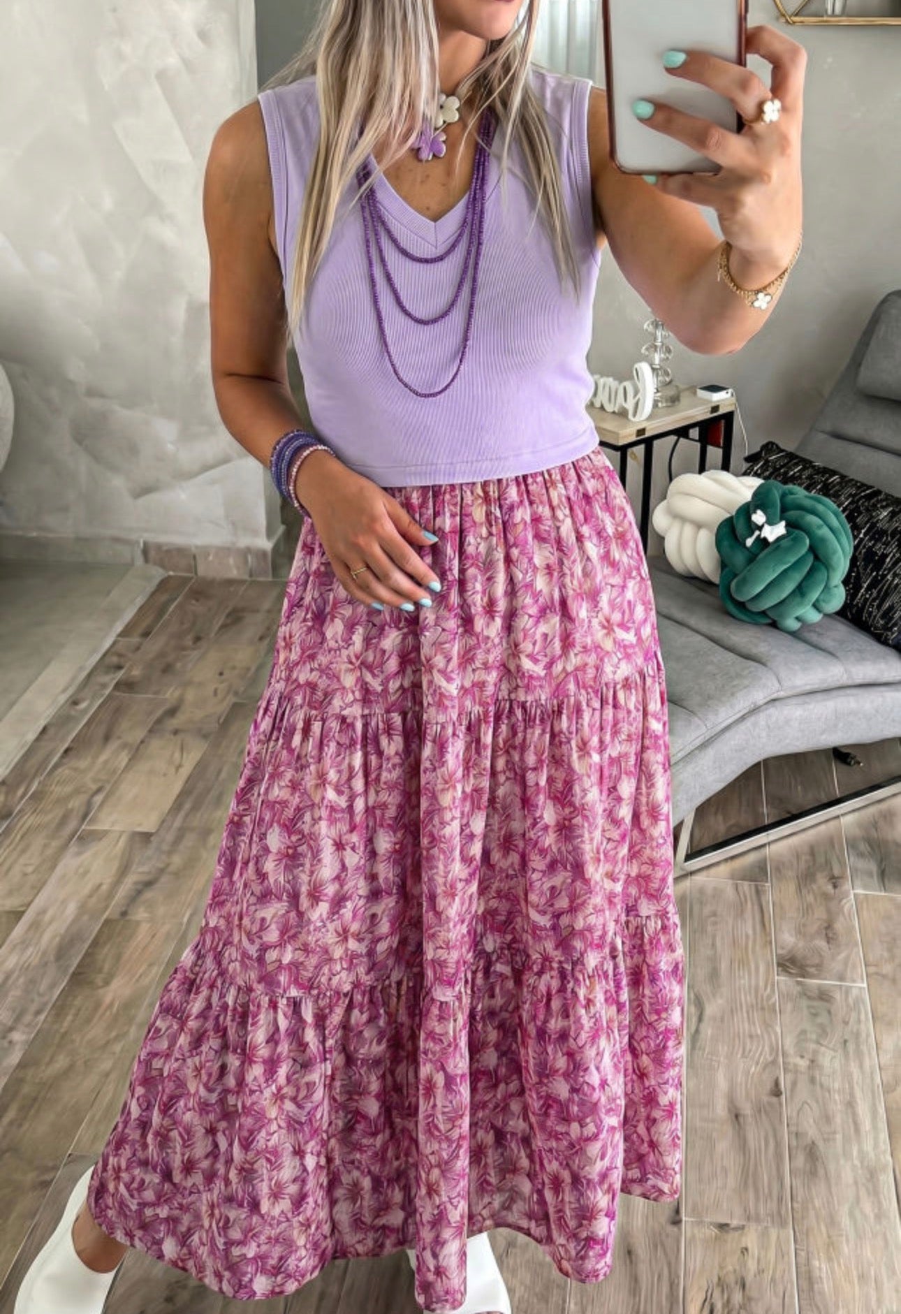 Tank Floral Dress, PREORDER